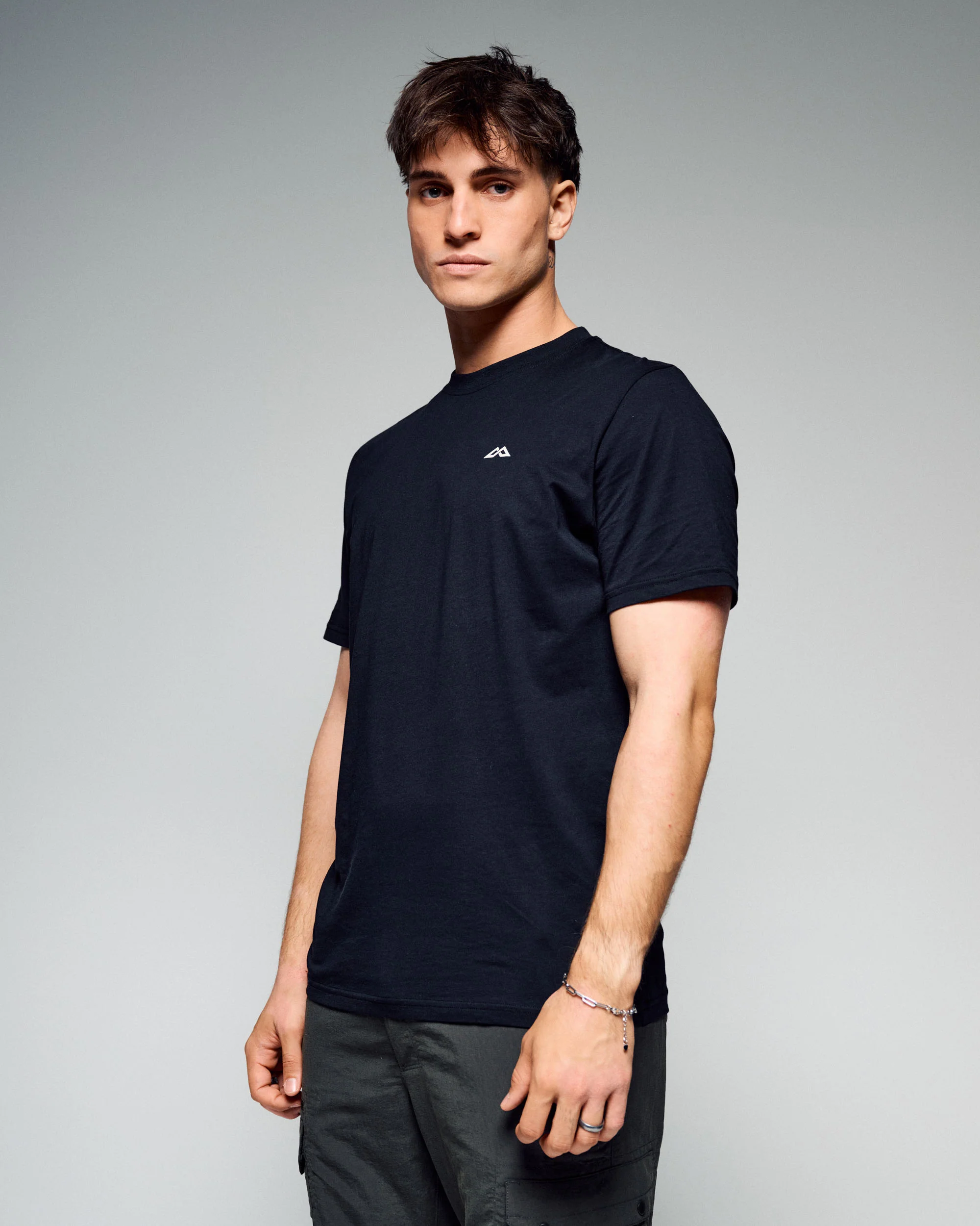 Australia Organic Cotton T-Shirt -  Black Stingray - Image 2