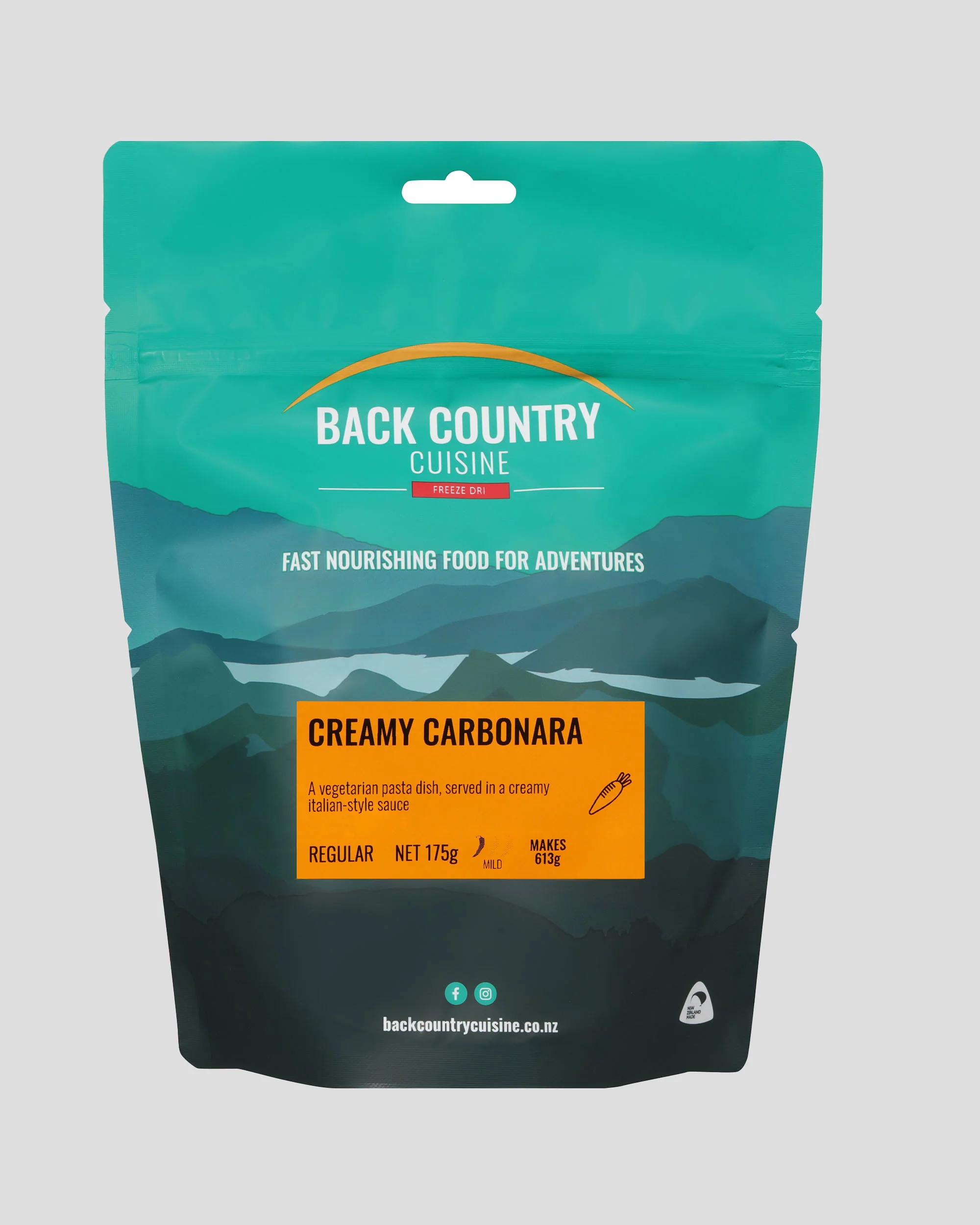 Back Country Cuisine Creamy Carbonara