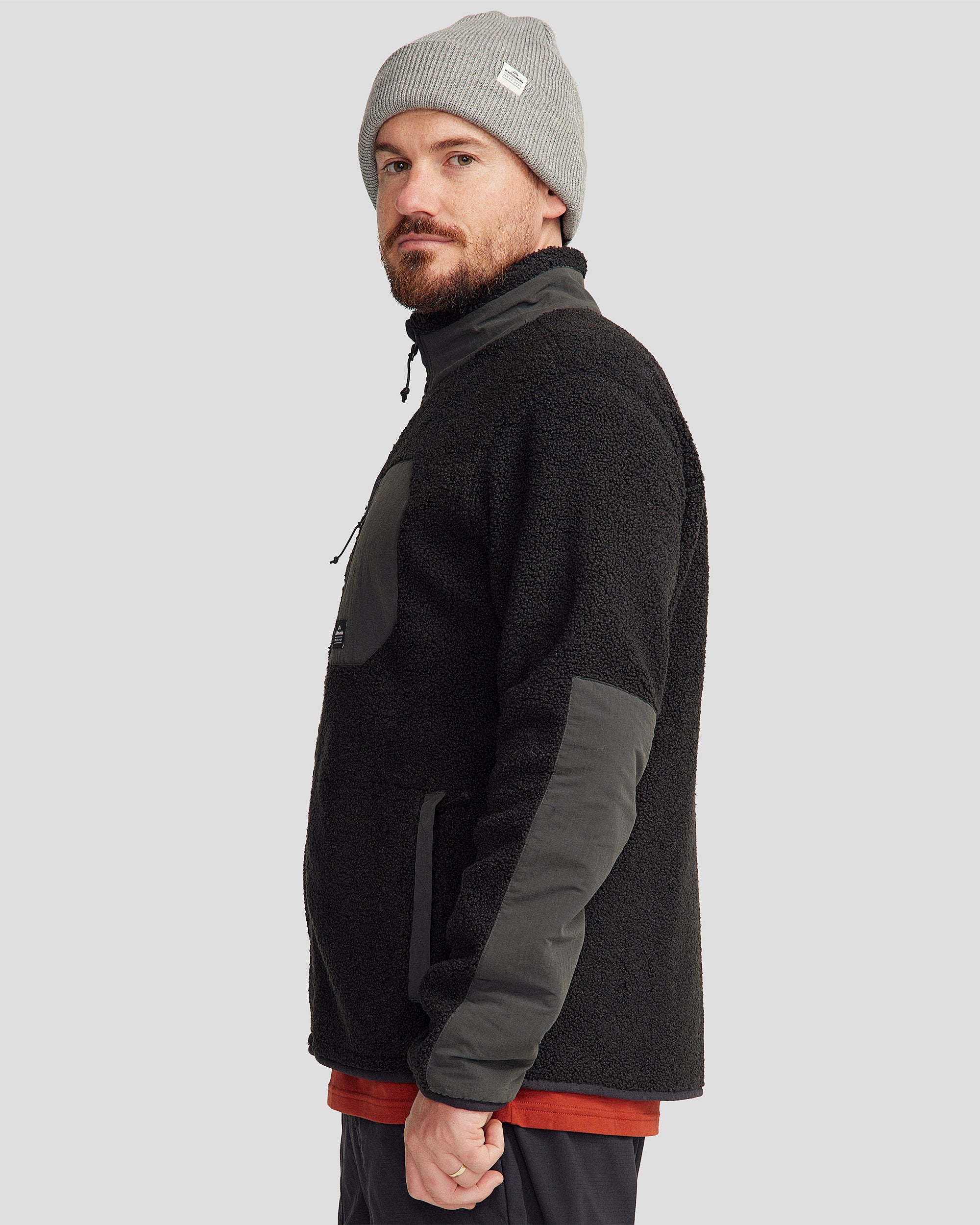 Men's Co-Z High Pile Jacket v3 - Black Stingray - Image 4