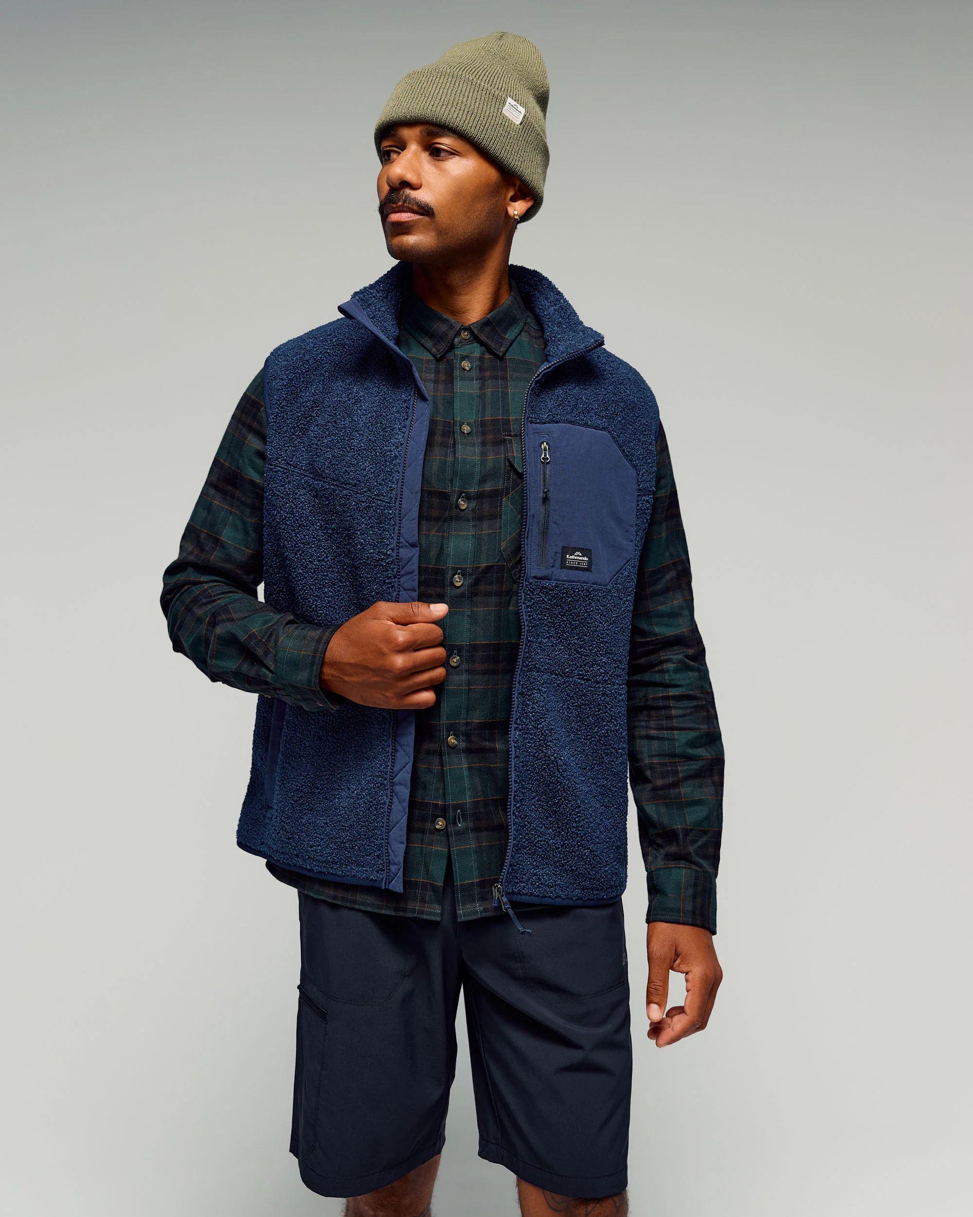 Co-Z High Pile Men's Vest - Classic Navy