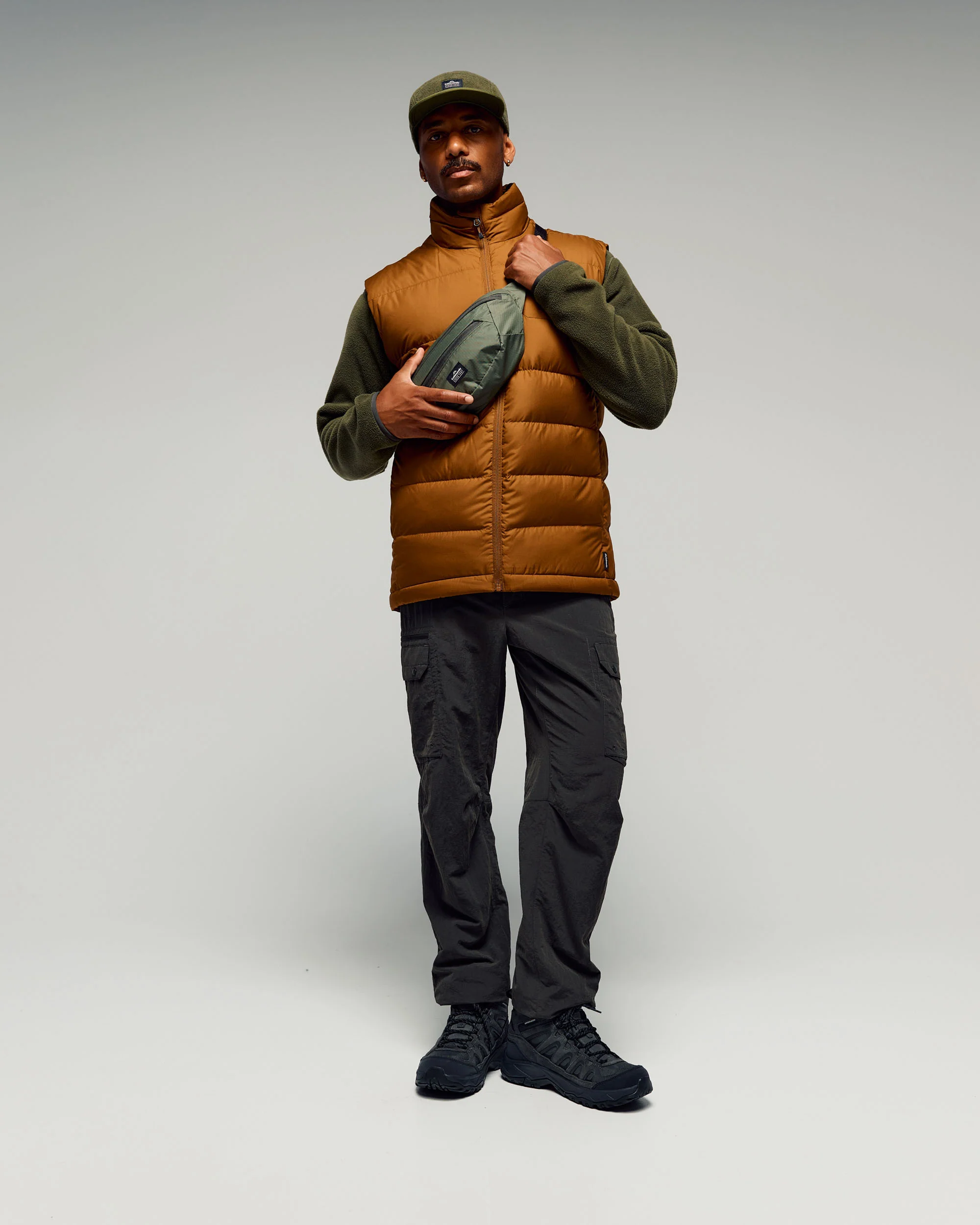 Men's Epiq Down Vest - Bark - Image 2