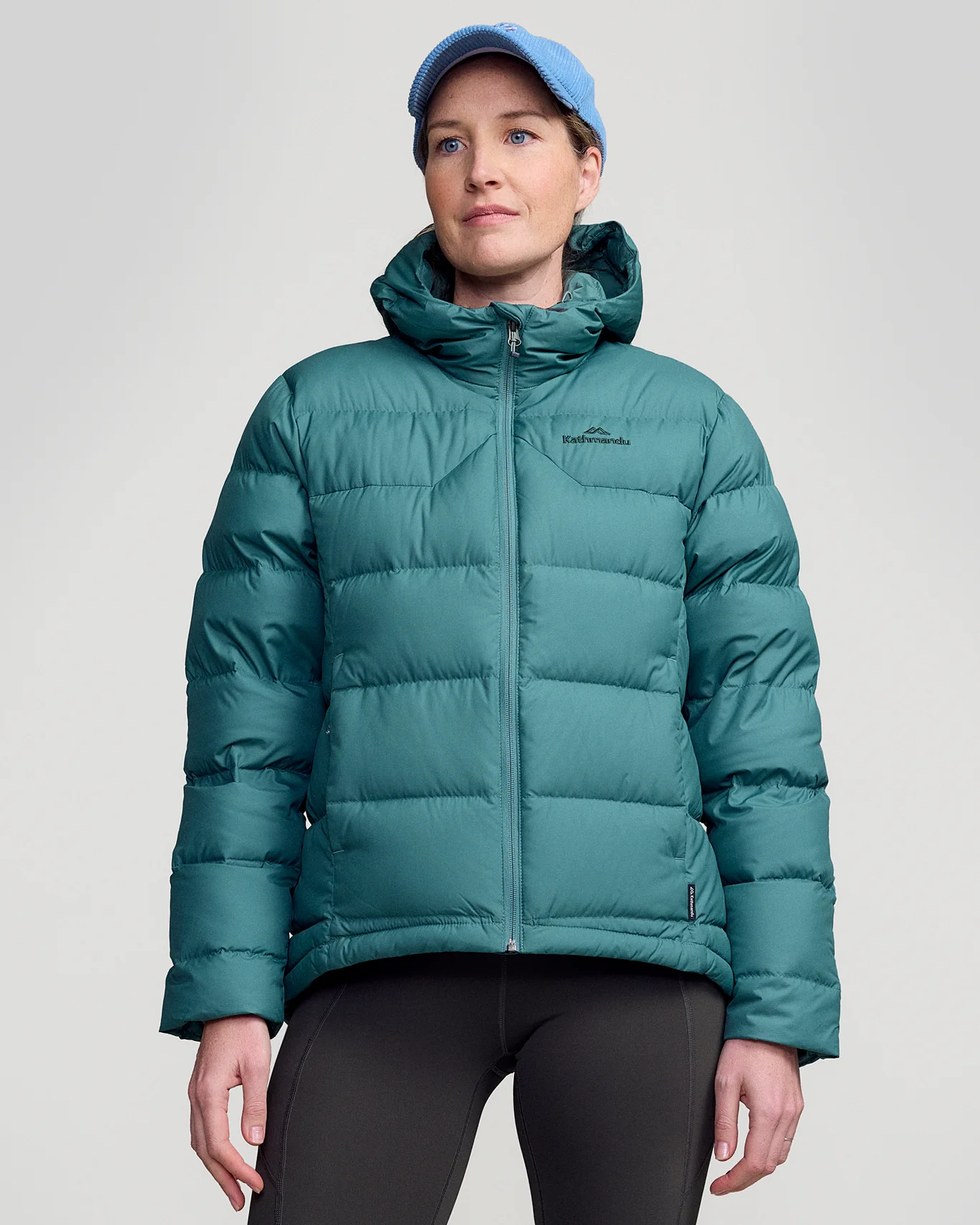 Women's Epiq Hooded Down Jacket - Light Forest