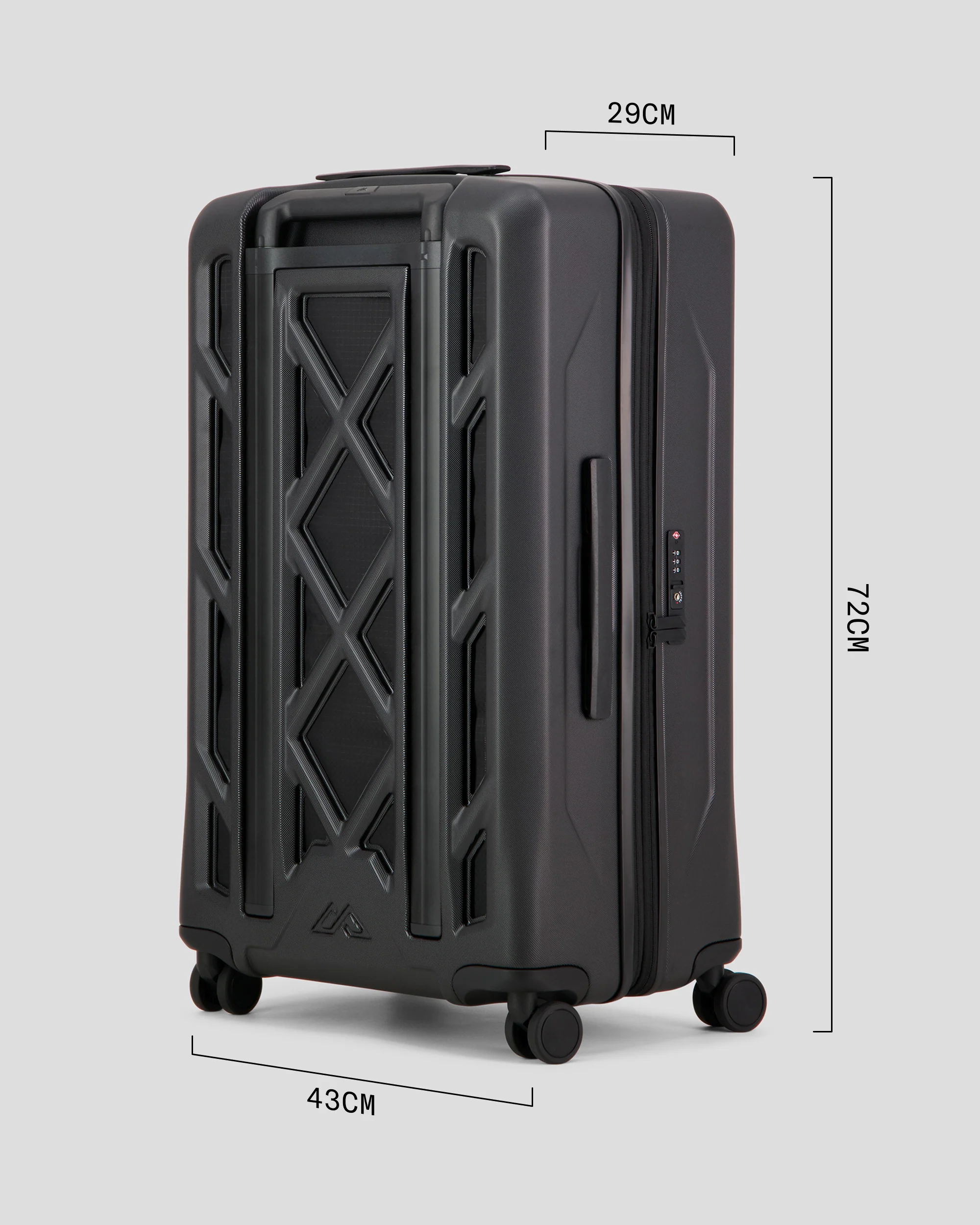 Feather Flight® Check-In Spinner - 80/90L - Black Stingray - Image 4