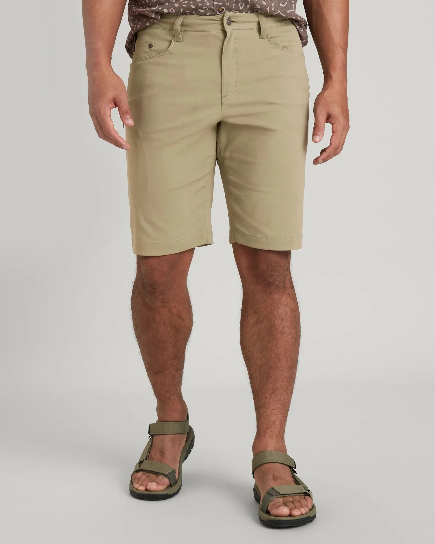 Men's Flight Shorts - Olive Grey