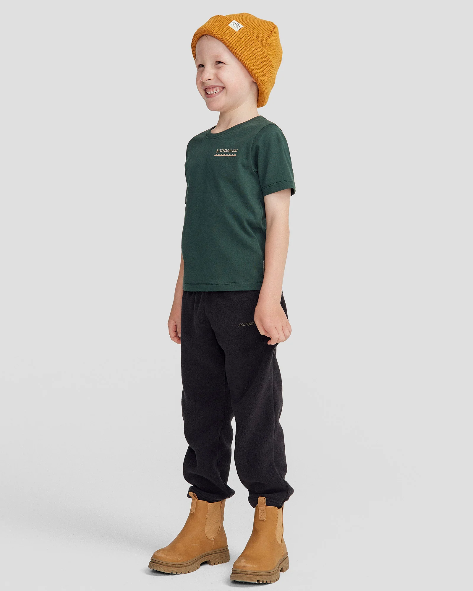 Kids' Heritage Organic Cotton T-shirt - Deep Forest - Image 2