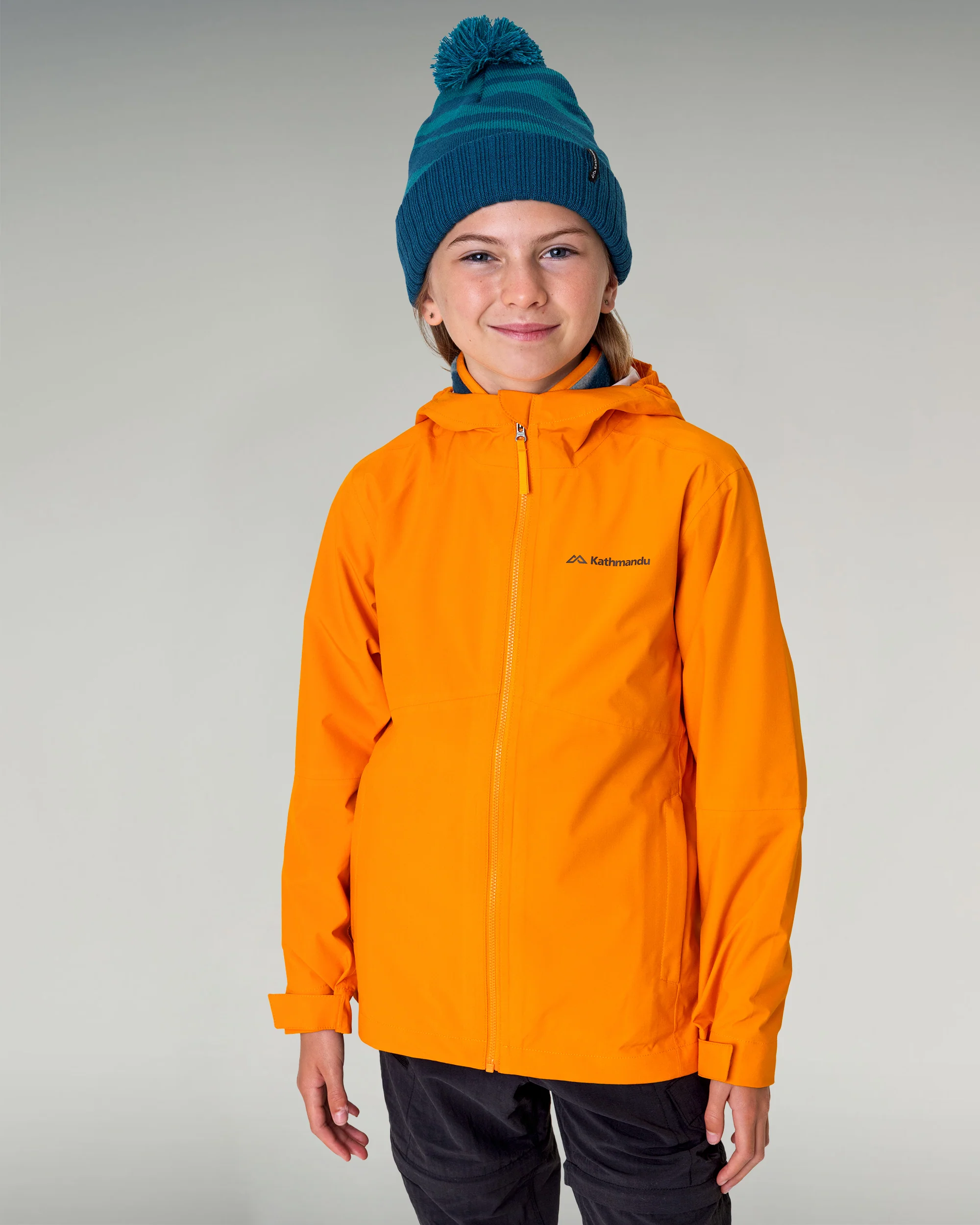 Kids’ Trailhead Stretch 2.5L Rain Jacket - Magma - Image 2