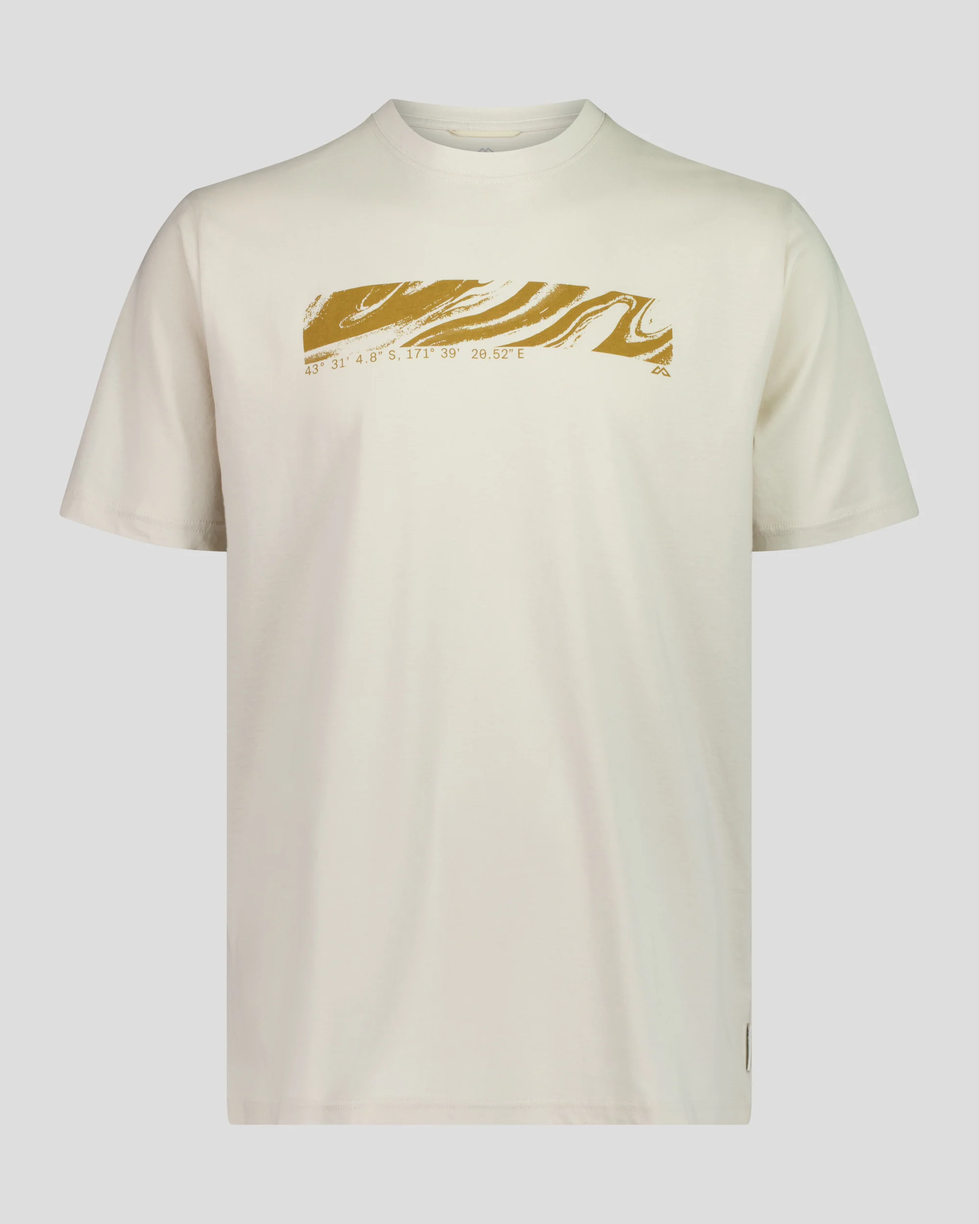 Men's Braided River Organic Cotton T-Shirt -  Shroom