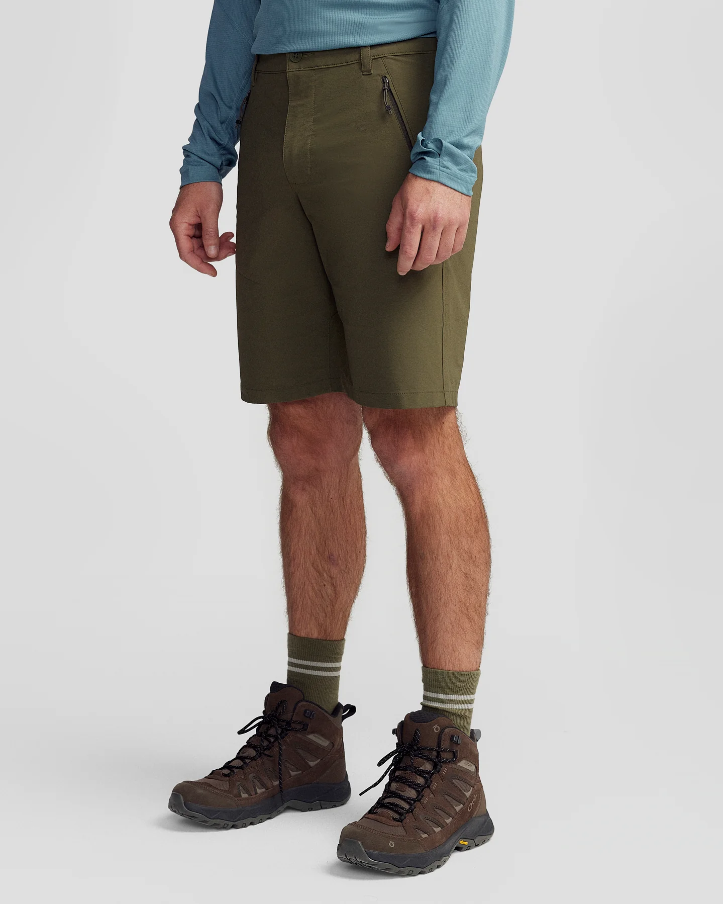 Men’s Ridge 10” Shorts - Light Moss - Image 6