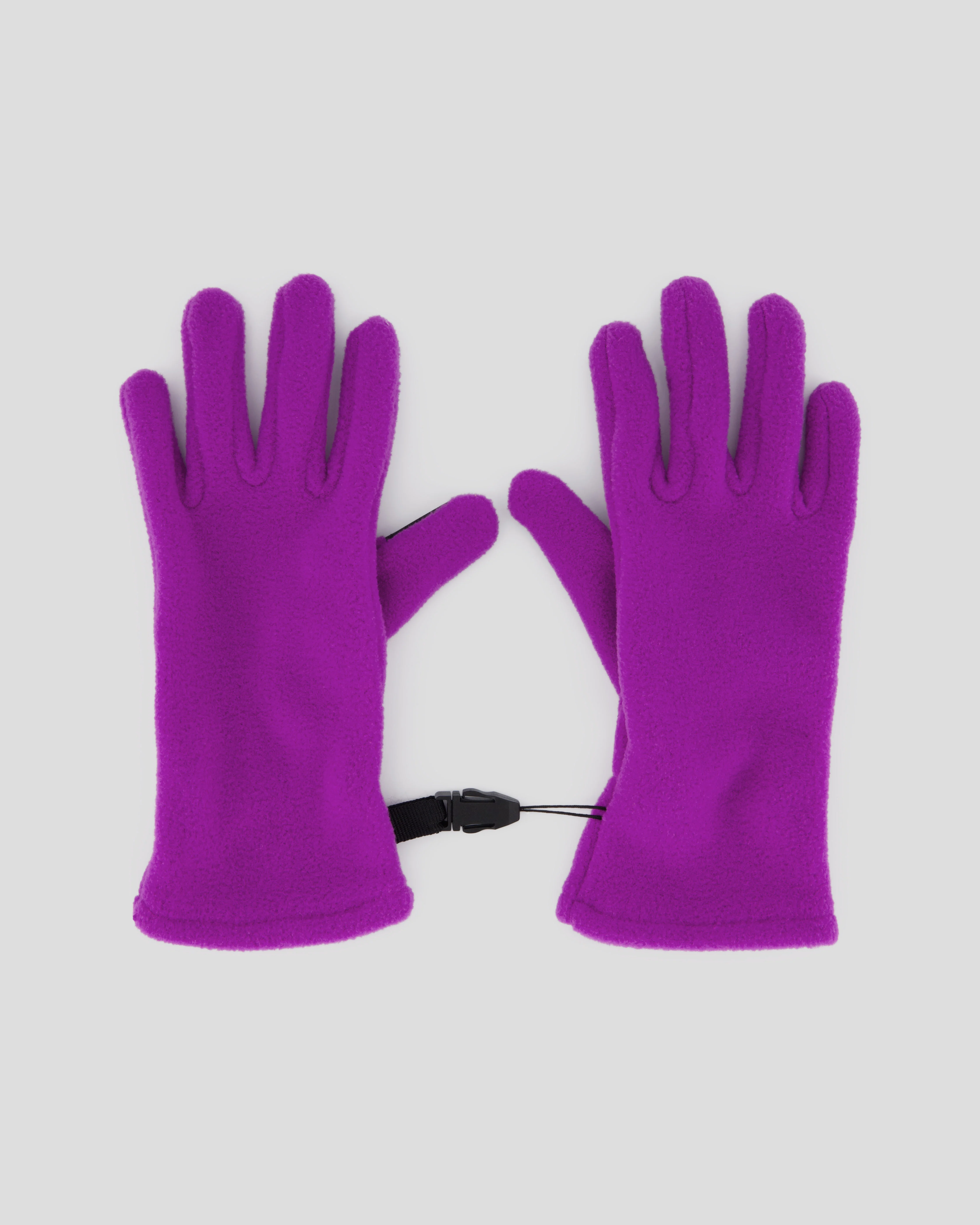 Kids' Ridge 100 Primaloft Fleece Gloves - Vivid Purple - Image 2