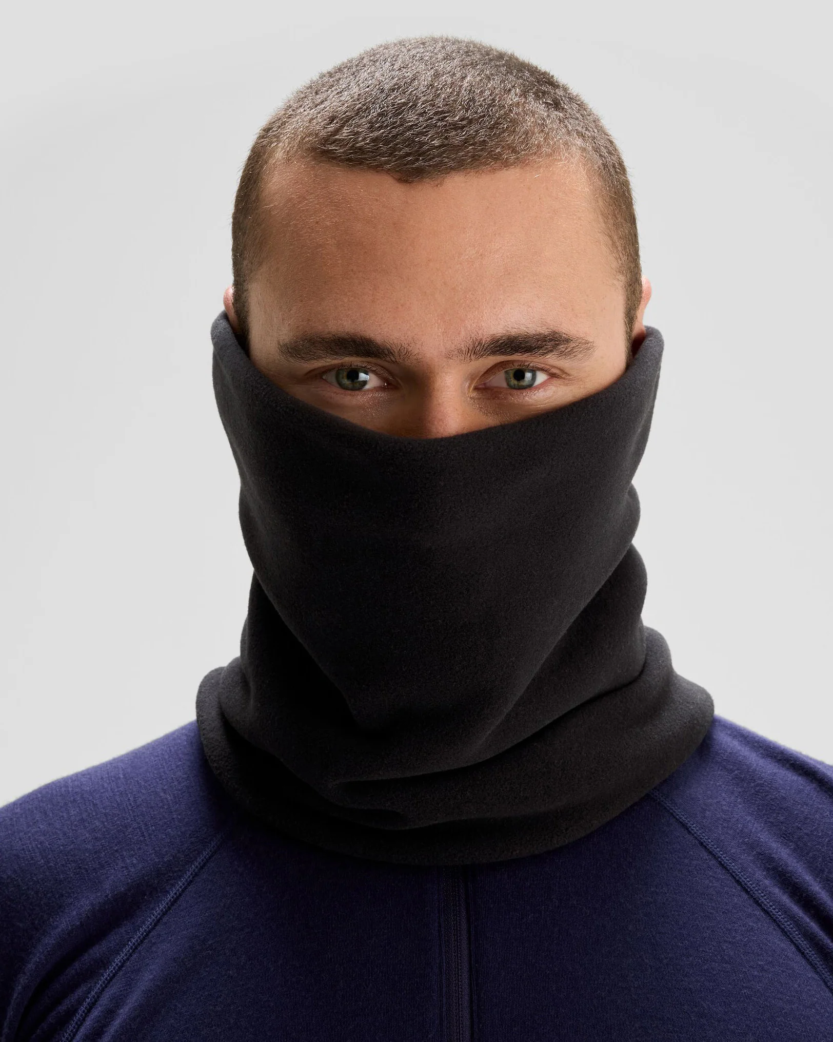 Ridge 100 PrimaLoft® Bio Fleece Neck Gaiter - Black - Image 2