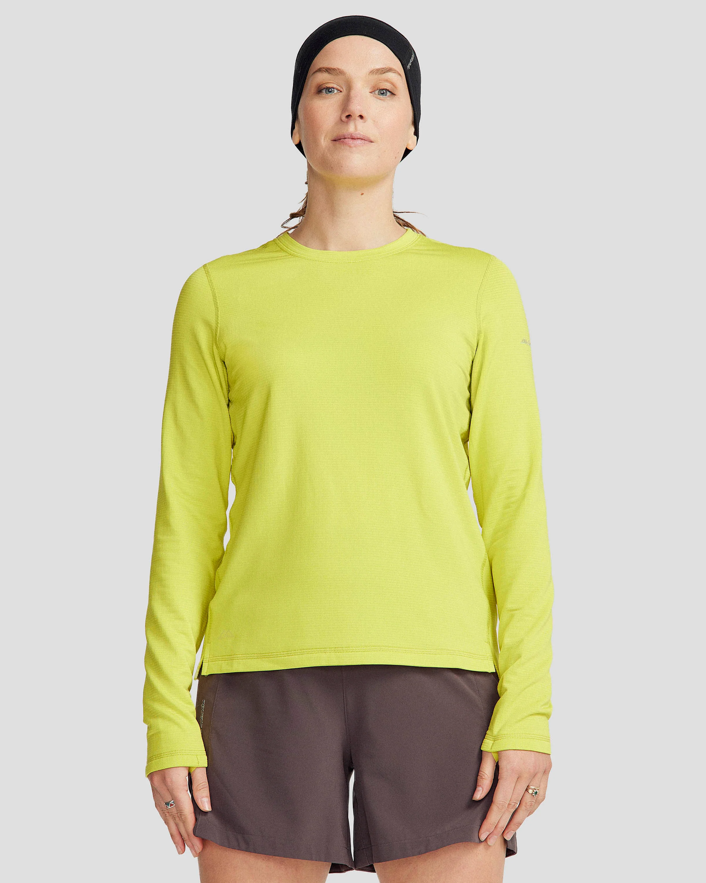 Women's Seeker Fleece Long Sleeve Top - Bright Moss - Image 2
