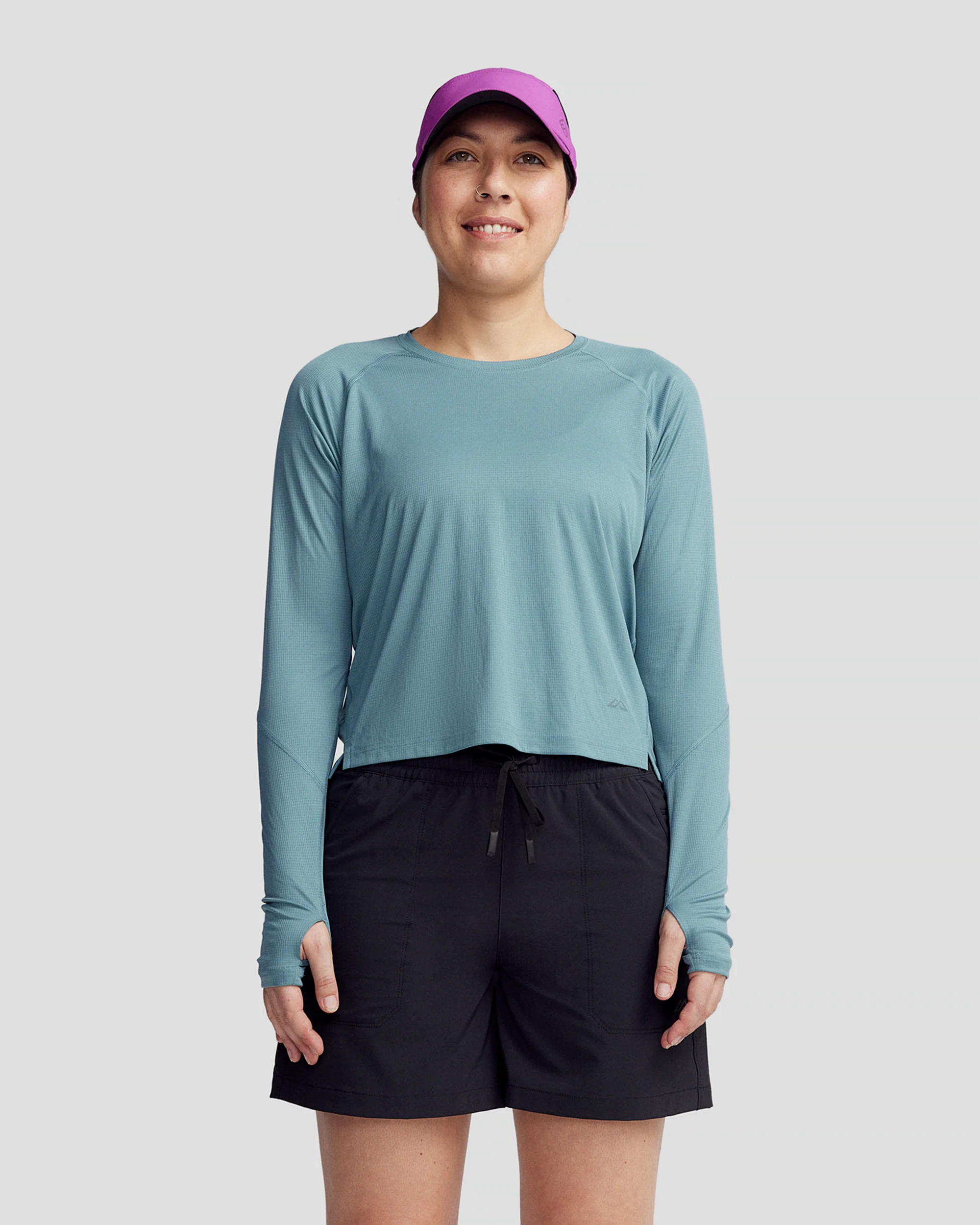 Women's SUN-Stopper LT Top - Washed Blue