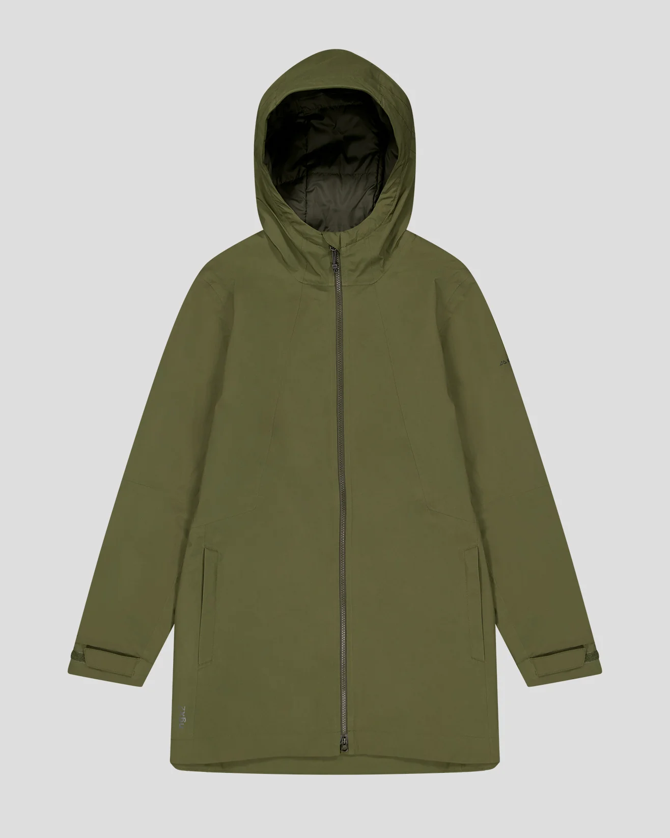 Women's Trailhead 2L novaLOFT Rain Parka - Light Moss - Image 12