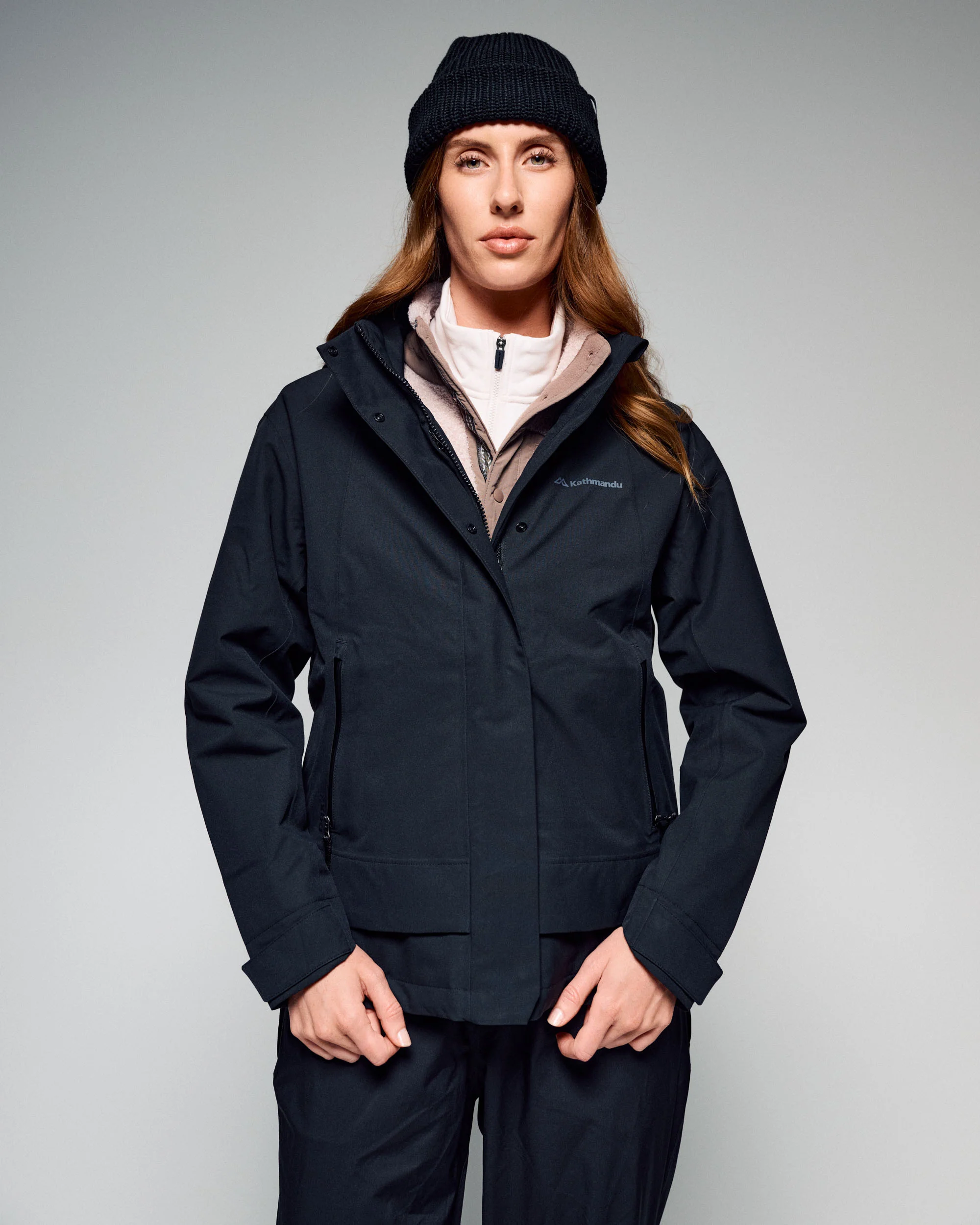 Women’s Citytrek 2L Rain Jacket - Black Stingray