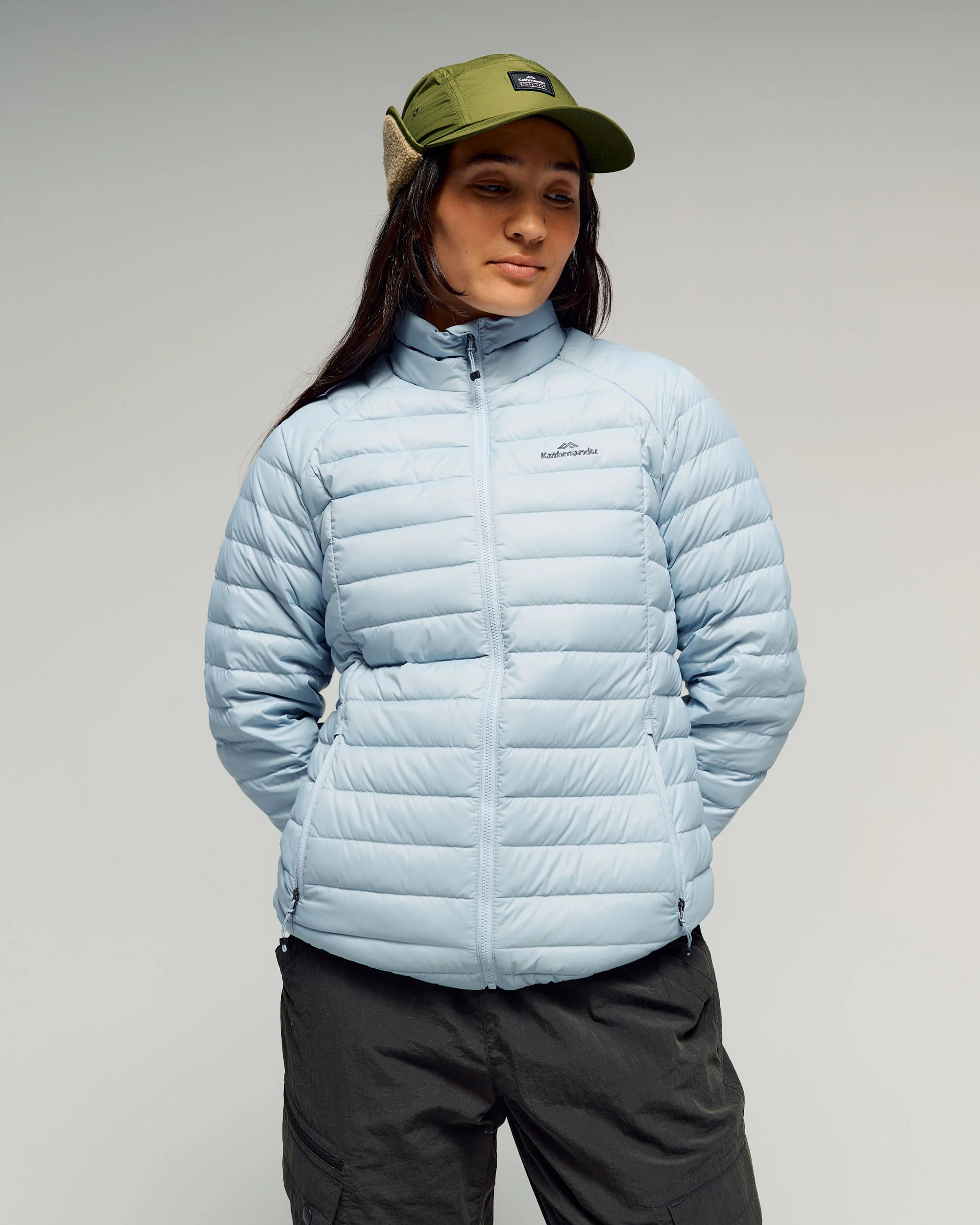 Women's Heli Down Jacket v4 - Tech Blue