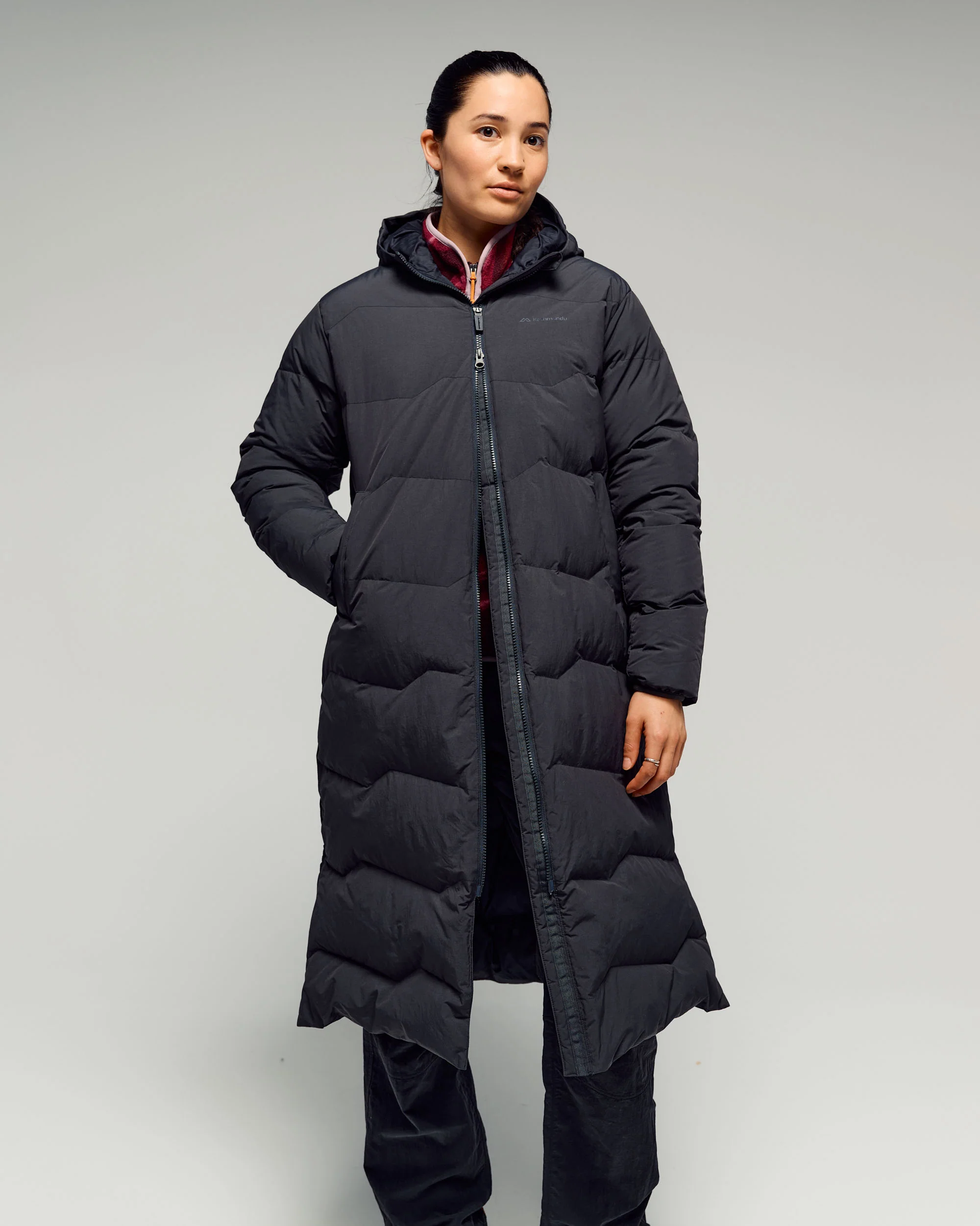 Women's Retreat Down Parka - Washed Black