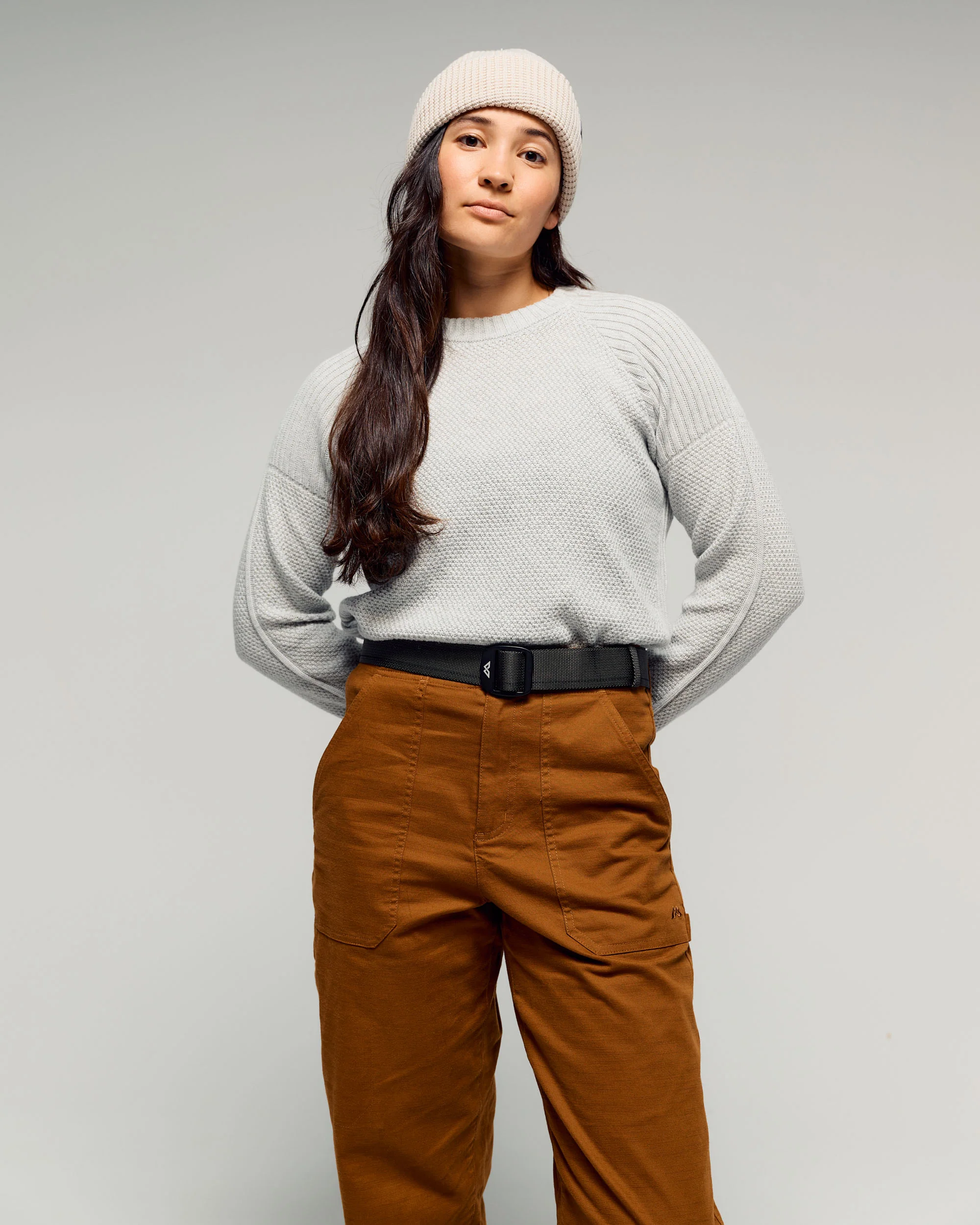 Women's Retreat Merino Blend Crew Pullover - Super Moon