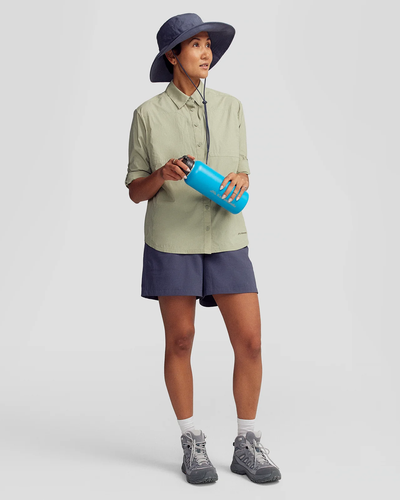 Women’s Trailhead 4” Shorts - Mid Navy - Image 5