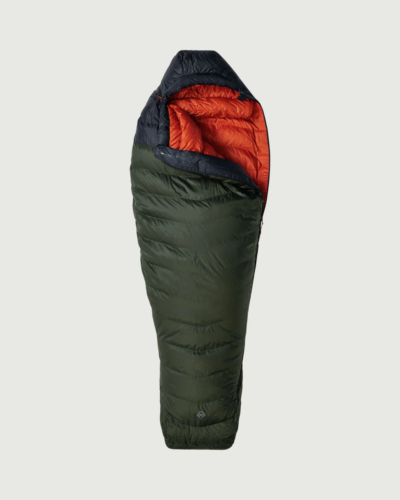 Zenter -8°C Down Sleeping Bag - Large - Dark Moss/Black Stingray